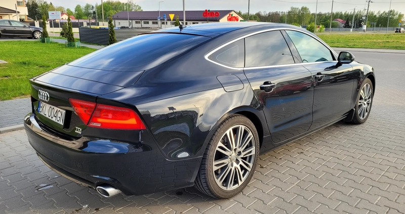 Audi A7 cena 62900 przebieg: 298000, rok produkcji 2011 z Kolno małe 232